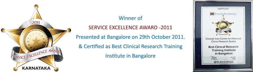 clinical research training institute in bangalore